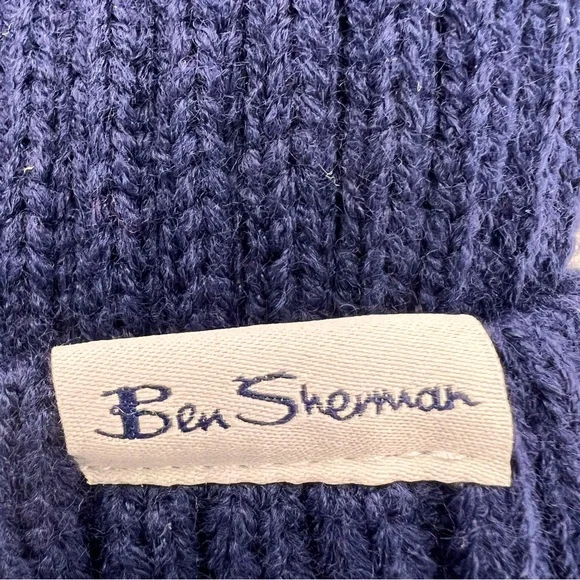 BEN SHERMAN, 2 PACK BEANIE SET, THERMAL PLUSH LINING UNISEX, ONE SIZE,GREY, NAVY - Picture 14 of 15